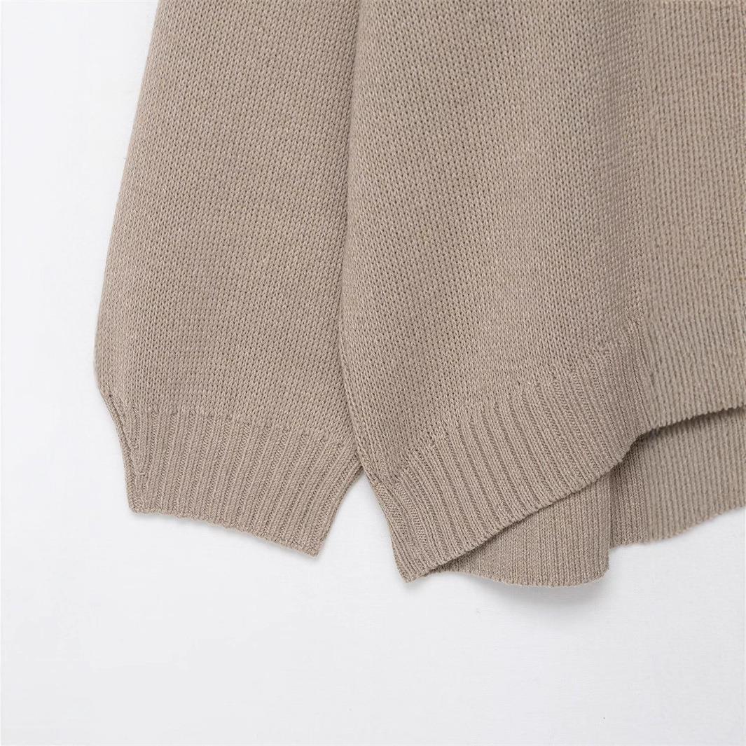 Damen gemütlicher Strickpullover EB