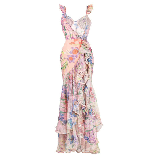 Damen Bikiniset mit eleganten, langen transparenten Ärmeln EB