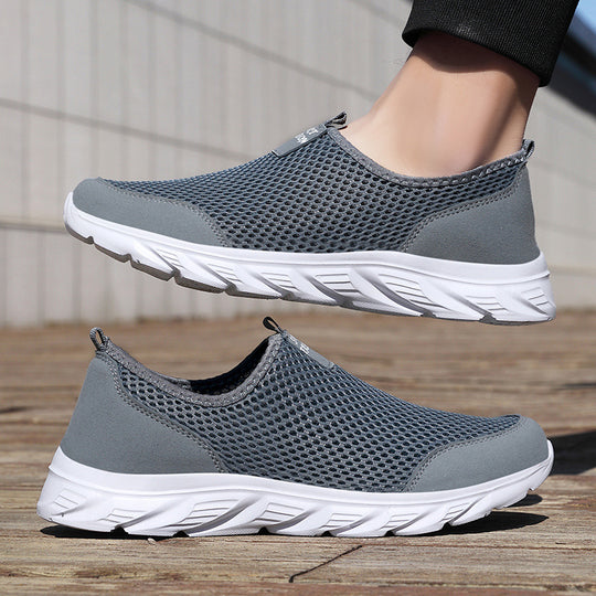 Damen Atmungsaktive Slip-On Freizeitschuhe EB
