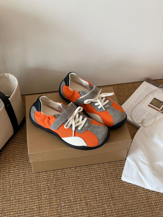 Damen Atmungsaktive Freizeitschuhe mit innovativem Klettverschluss und dämpfender Sohle EB