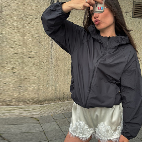 Damen winddichte Sportjacke EB