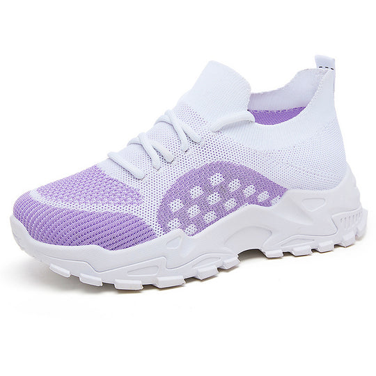 Damen Luftige Strick-Sneaker mit flexiblem Sohlenkomfort EB