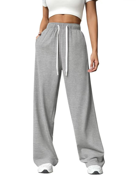 Damen nan gemütliches Lounge-Jogginganzug-Set mit Oversize-Hoodie und elastischer High-Waist Jogginghose EB