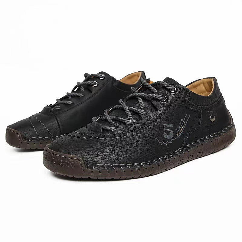 Damen Leinensneaker mit handgefertigtem Obermaterial und rutschfester Sohle EB