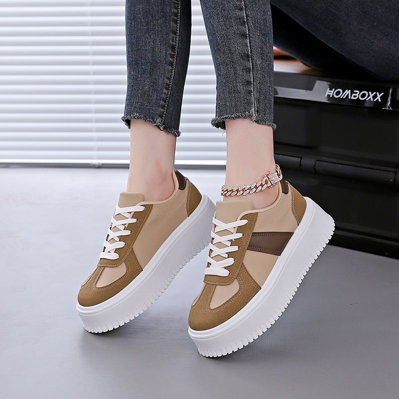Damen Sneakers mit modischem Plateau und komfortablem Dämpfungssystem EB