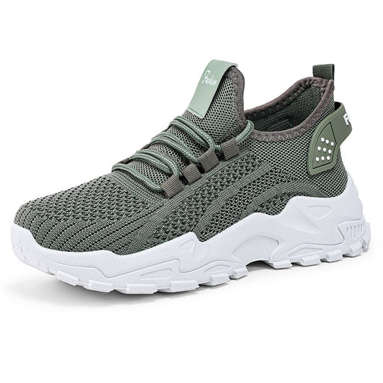 Damen modische Sport Sneakers mit atmungsaktiver Mesh-Oberfläche und stabiler Dämpfung EB
