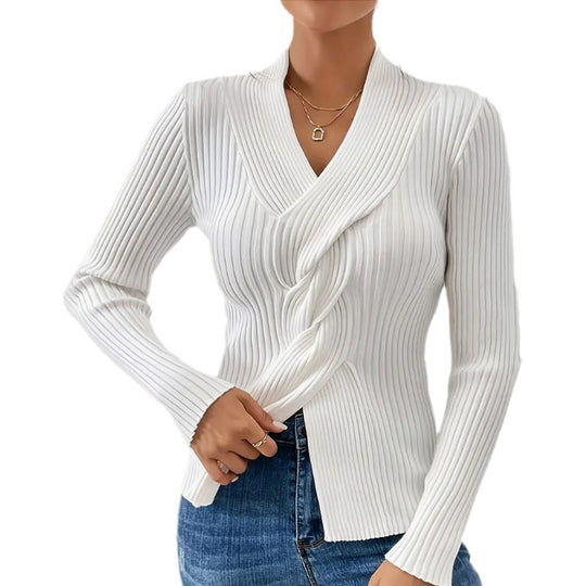 Damen eleganter Strickblazer EB