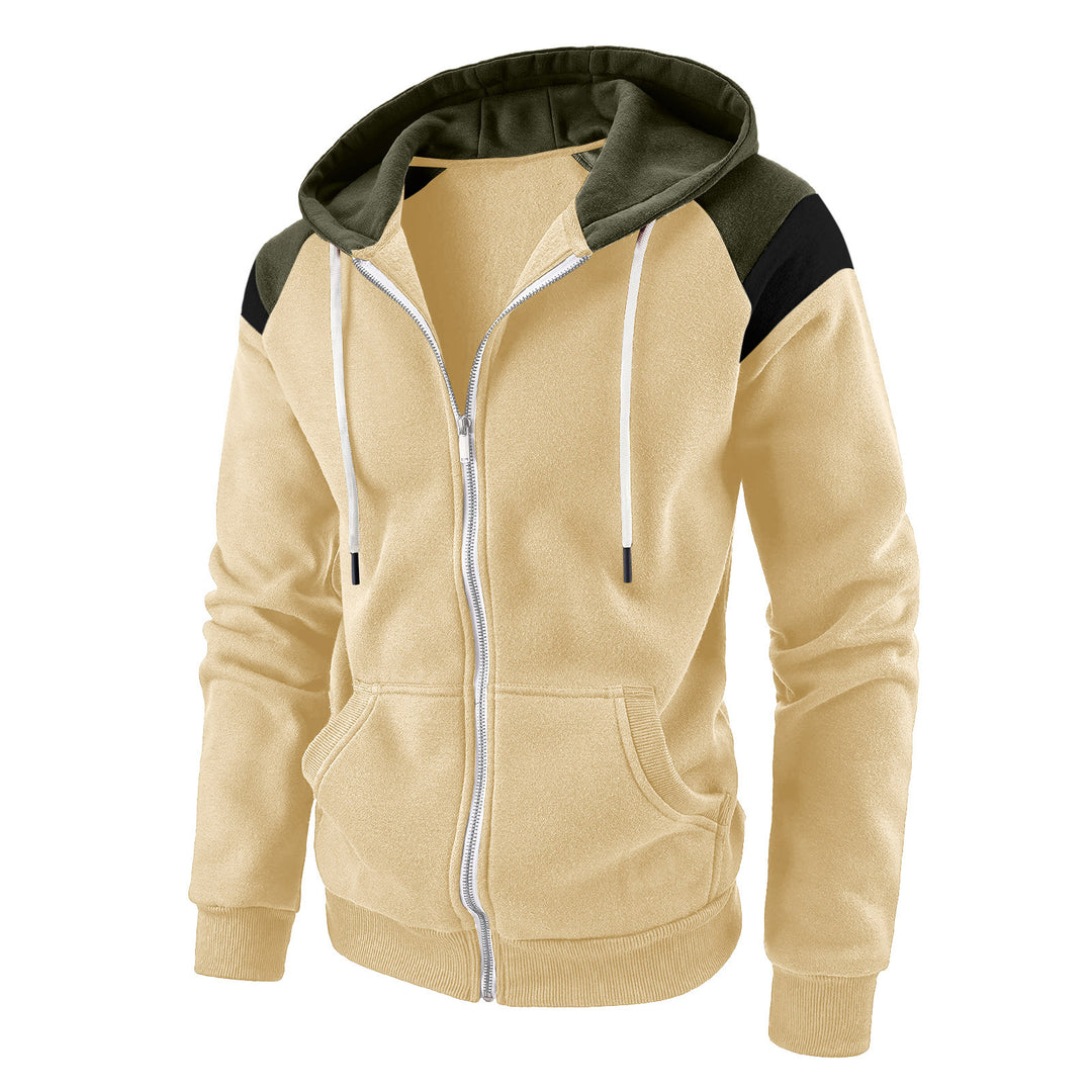 Herren sportlicher Kapuzenzipper EB