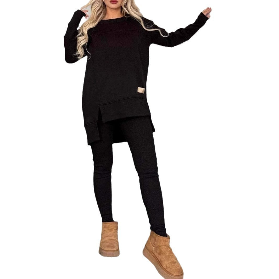 Damen Bequemes Lounge-Set mit modernem Oversized-Schnitt EB