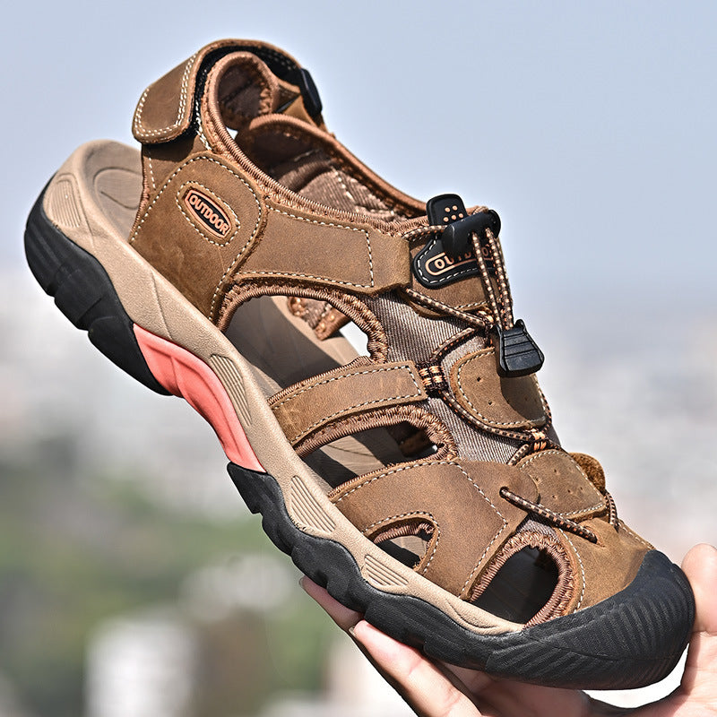 Damen Multifunktionale Trekking-Sandalen mit Schnellverschluss und rutschfester Sohle EB