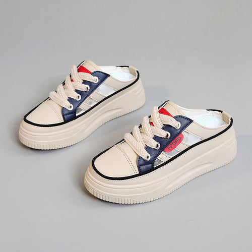 Damen Komfortable Slip-On Sneakers mit trendigem Plateau EB