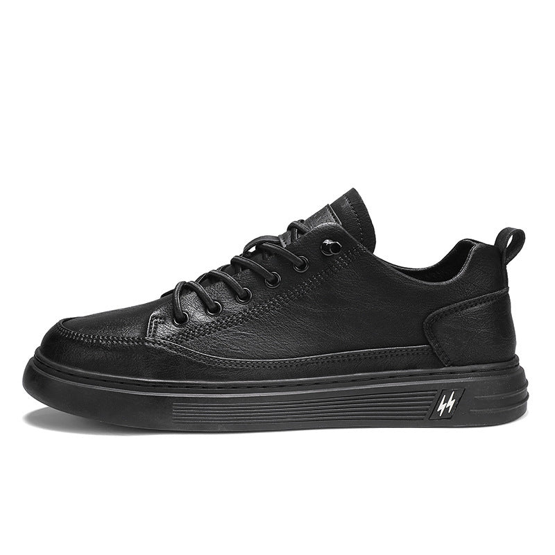 Damen modische Sneakers aus hochwertigem Kunstleder mit dämpfender Sohle EB