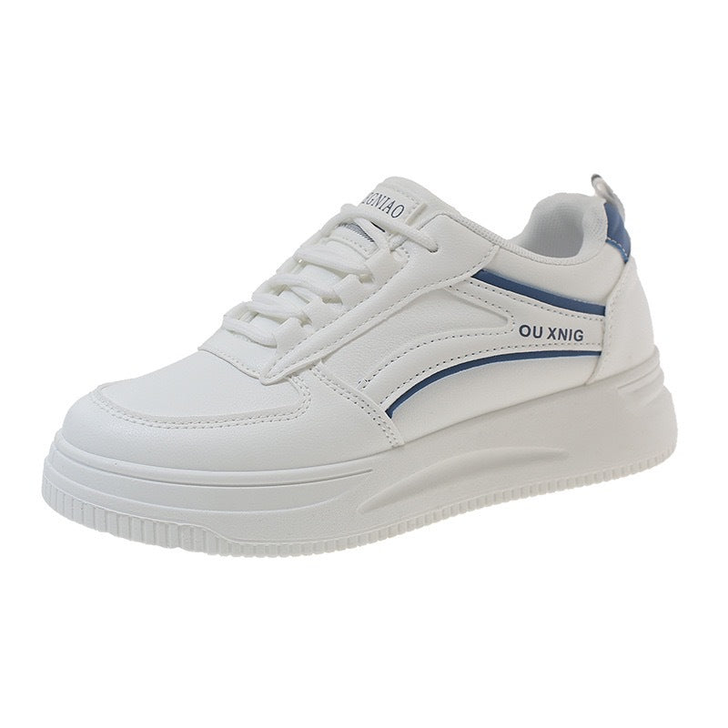 Damen Modische und bequeme Sneaker mit Plateau-Sohle EB