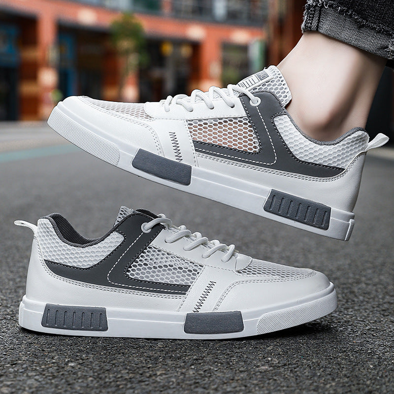 Damen Sportliche Sneakers mit atmungsaktivem Mesh-Obermaterial und dämpfender Sohle EB