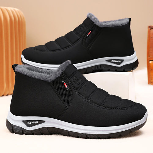 Damen Thermo-Stiefel mit Warmfutter und flexiblem Gummizug EB