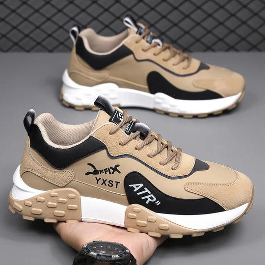Damen Sportliche Outdoor-Sneaker mit rutschfester Profilsohle und atmungsaktivem Obermaterial EB