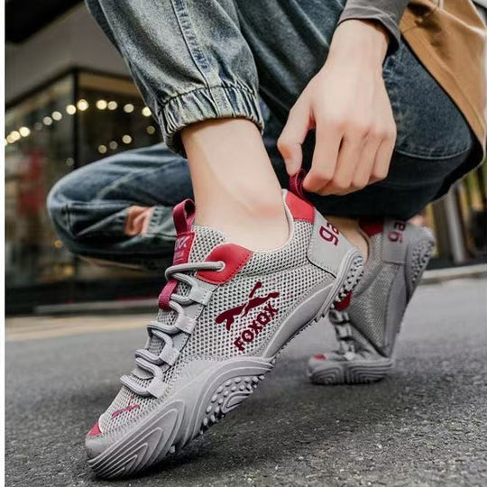 Damen Sportliche Fitnessschuhe mit rutschfester Sohle und atmungsaktiver Netzstruktur EB
