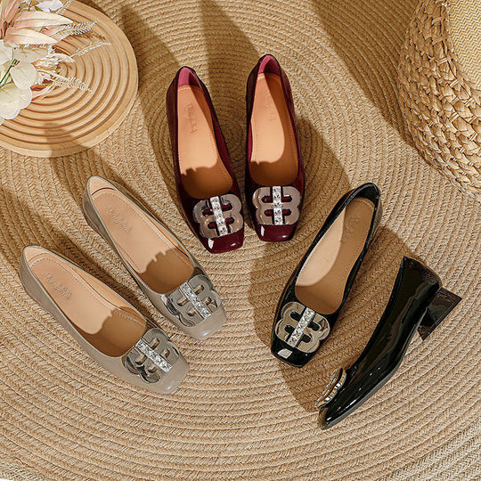 Damen Elegante Ballerinas EB