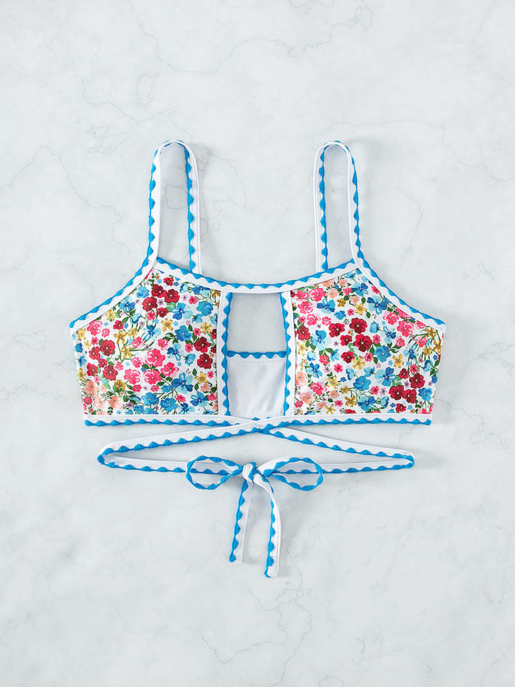 Damen Crop-Top Bikinioberteil EB