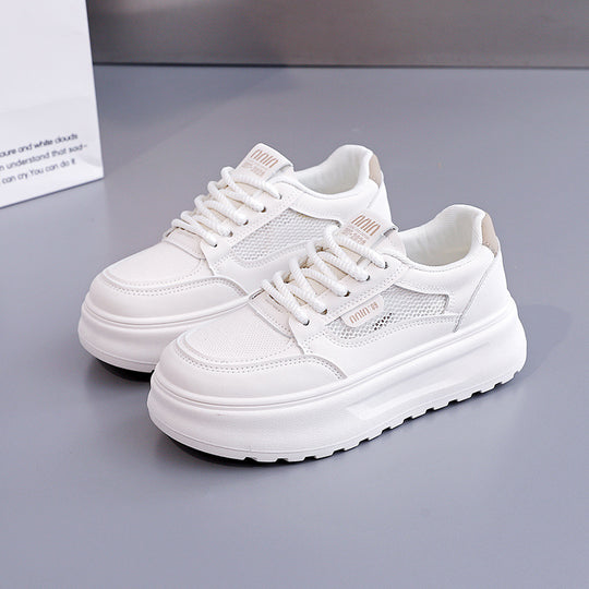 Damen Chunky Sneakers mit atmungsaktiver Mesh-Oberfläche und dämpfendem Komfort EB