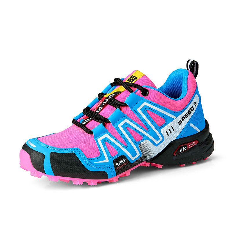 Damen Hochleistungs-Sport Sneakers mit atmungsaktiver Mesh-Oberfläche und rutschfester Sohle EB