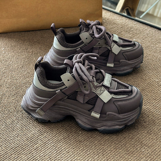 Damen Sportliche Chunky Sneakers mit innovativer Dämpfung und Trenddesign EB