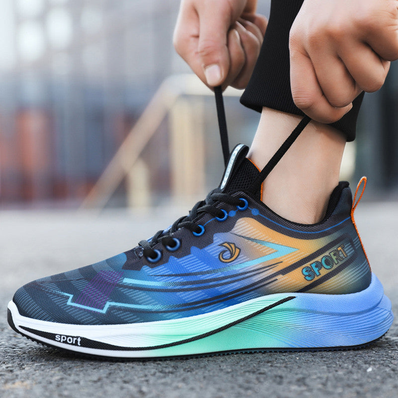 Damen Sportliche Laufschuhe mit atmungsaktiver und flexibler Sohle EB