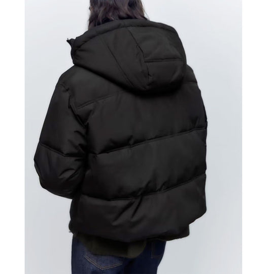 Damen Übergangsjacke mit praktischen Taschen und hohem Kragen EB
