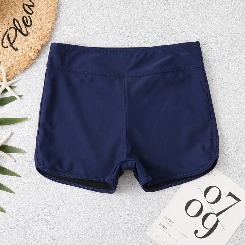 Damen Schwimmshorts mit hohem Bund und sportlichem Schnitt EB