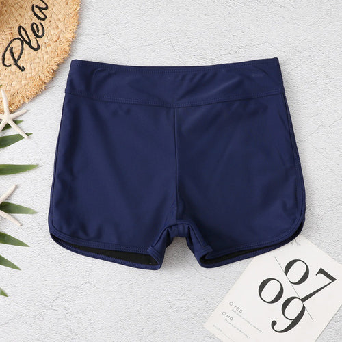 Damen Schwimmshorts mit hohem Bund und sportlichem Schnitt EB
