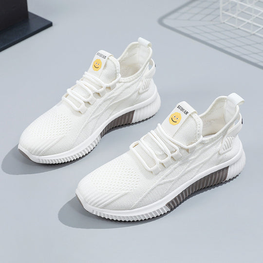 Damen Sportliche Lifestyle-Sneaker mit atmungsaktivem Obermaterial und rutschfester Sohle EB