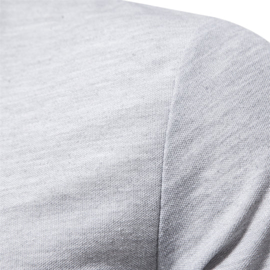Herren Langarm Poloshirt mit modernem Kragen und atmungsaktiver Baumwollqualität EB