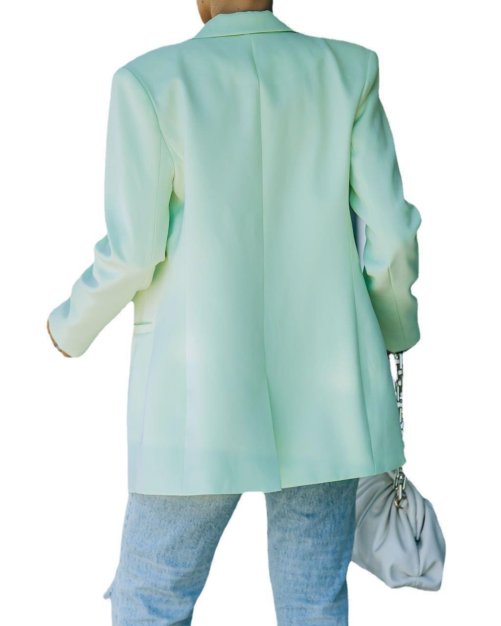Damen Eleganter Blazer mit strukturiertem Schnitt EB