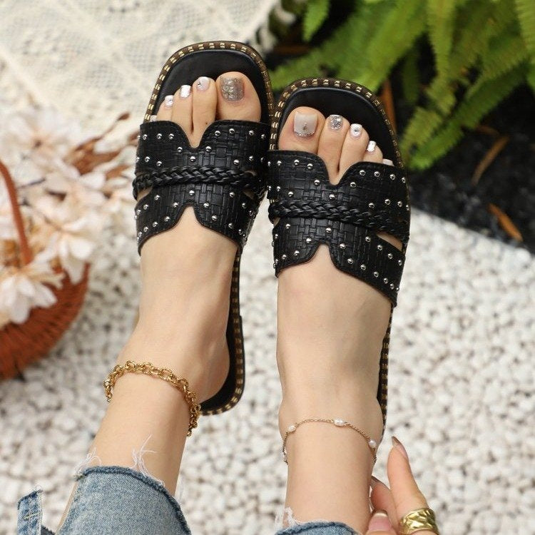 Damen Komfortable und stilvolle Riemensandalen EB