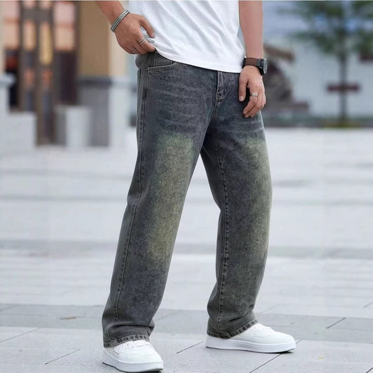 Herren lässige Jeans mit einzigartigem Design EB