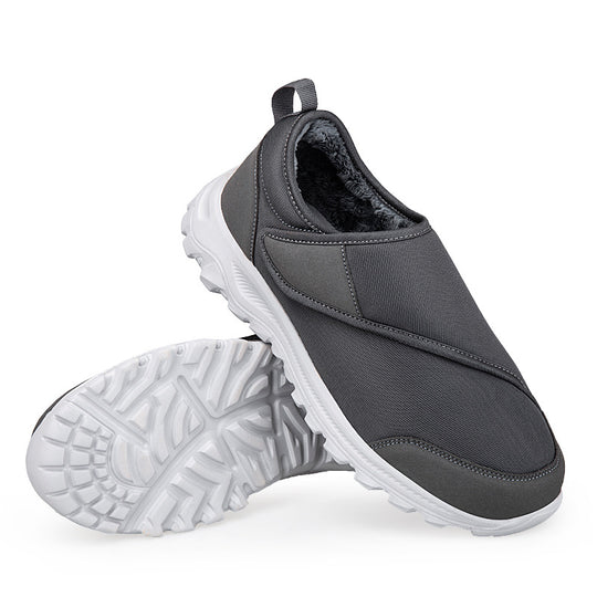 Damen Warmfutter Sneaker mit praktischem Klettverschluss EB