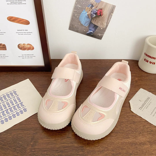 Damen Bequeme Sneaker mit verstellbarem Klettverschluss und atmungsaktiver Innenstruktur EB