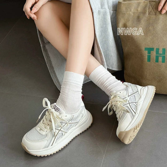 Damen Atmungsaktive Mesh-Sneaker mit Dämpfung EB