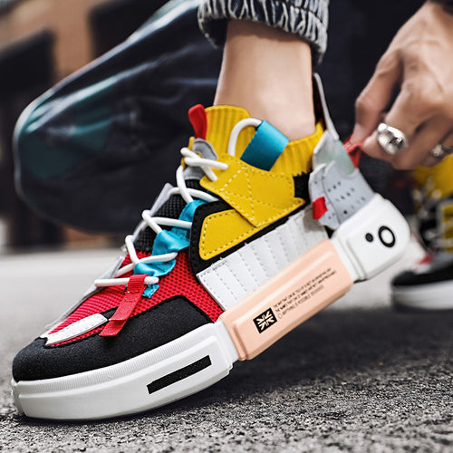 Damen Sportliche High-Top Sneakers mit strapazierfähigem Obermaterial und atmungsaktiver Struktur EB