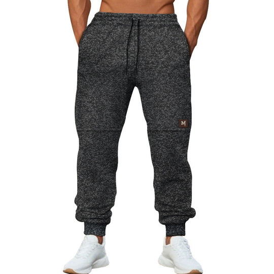 Herren Sportliche Sweatpants mit atmungsaktiver Struktur und elastischem Bund EB