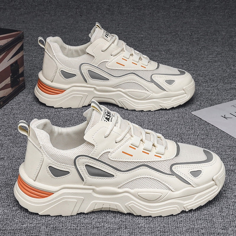 Damen Sportliche Lauf- und Freizeitschuhe mit atmungsaktiver Mesh-Oberfläche und stabiler Sohle EB