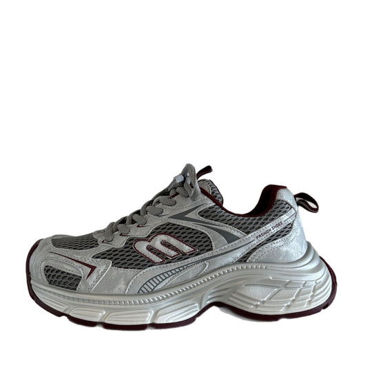 Damen Sportliche Sneaker mit atmungsaktiver Oberflächenstruktur und stoßdämpfendem Komfort EB
