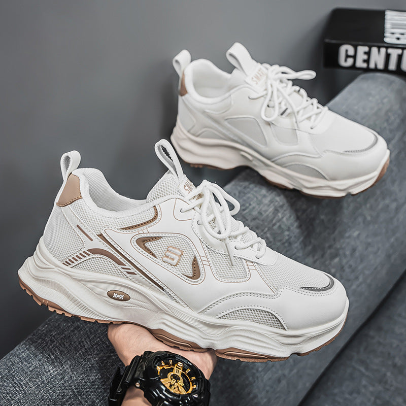 Damen Sportliche Sneakers mit atmungsaktivem Mesh-Obermaterial und rutschfester Außensohle EB