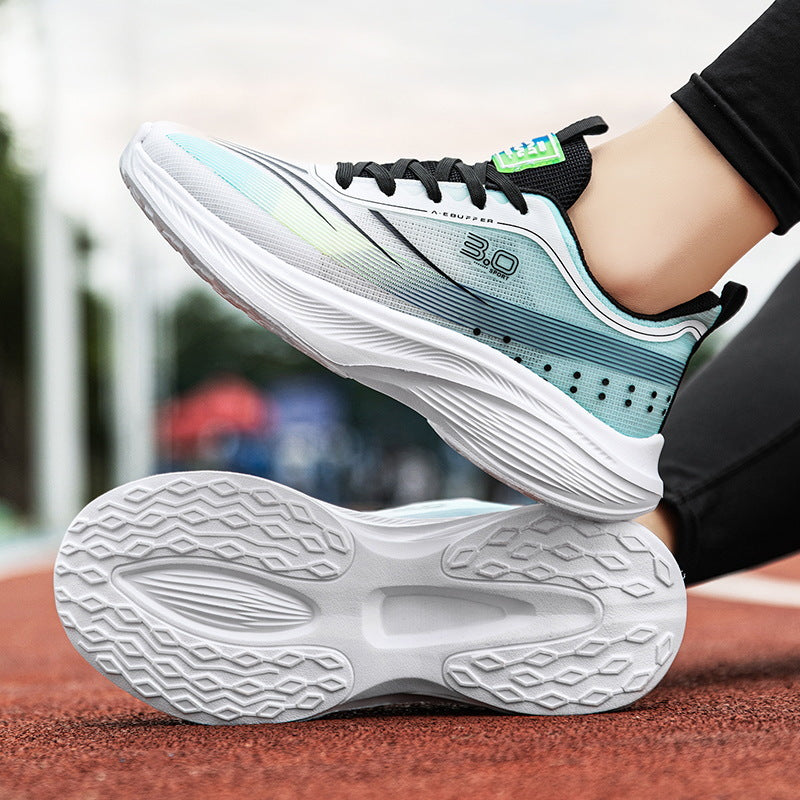 Damen hochentwickelte Laufschuhe mit atmungsaktiver Oberflächenstruktur und reaktionsfreudiger Dämpfung EB