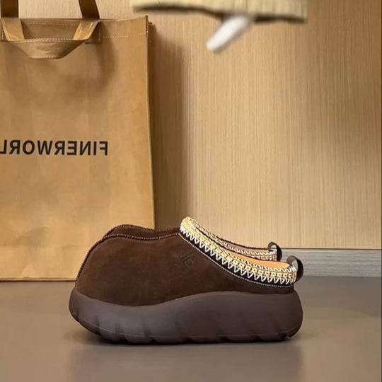 Damen Clogs mit weichem Innenfutter und stylischem Dekor EB