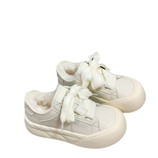 Damen modische Sneaker mit weichem Innenfutter und ausgefallenem Schnürsystem EB