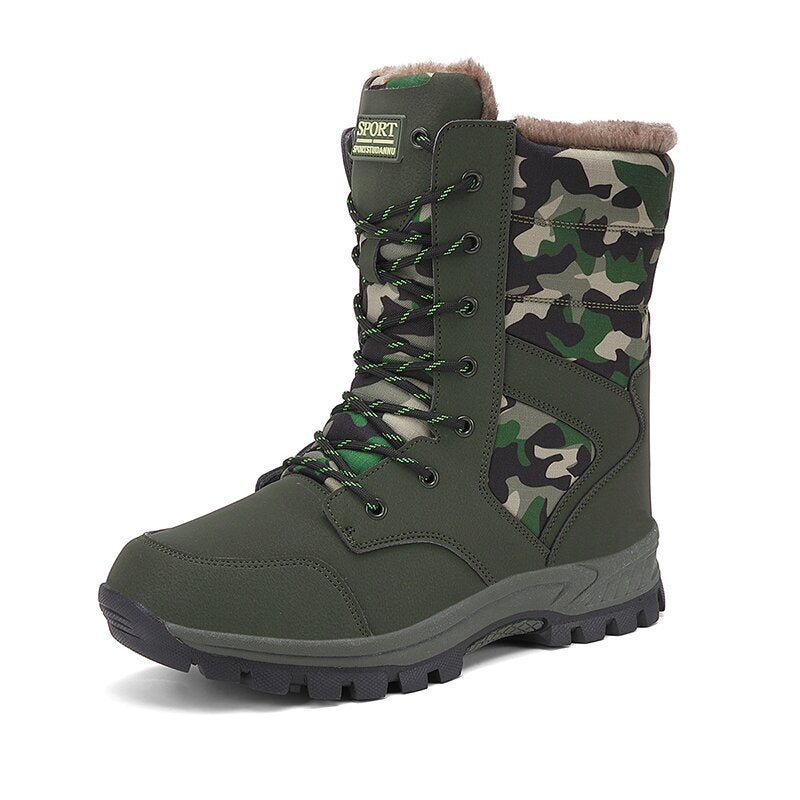 Damen isolierte Winterstiefel mit rutschfester Sohle EB