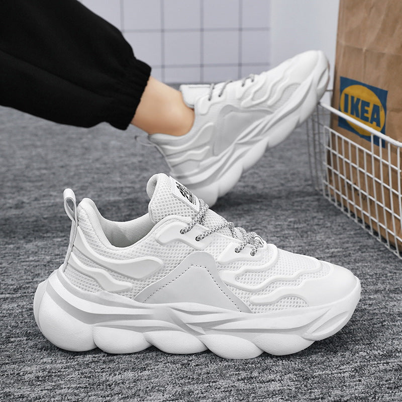 Damen Sportliche Sneakers mit dämpfendem Sohlenprofil und atmungsaktivem Obermaterial EB