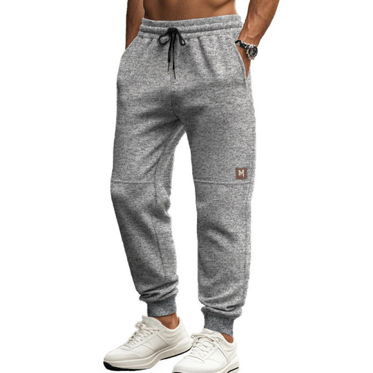 Herren moderne Jogginghose mit elastischem Bund und seitlichen Taschen EB