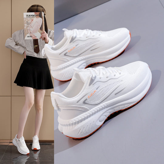 Damen Sportliche Laufschuhe mit rutschfester Sohle und atmungsaktivem Obermaterial EB